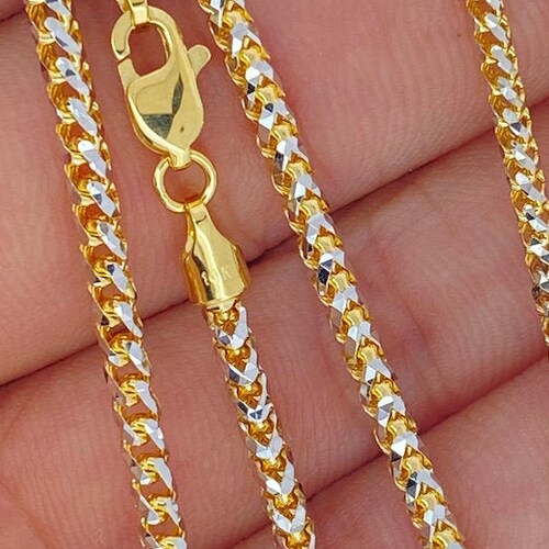 two tone franco chain