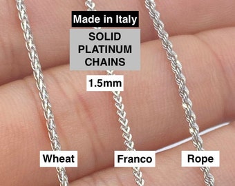 Platinum chain shop price in grt
