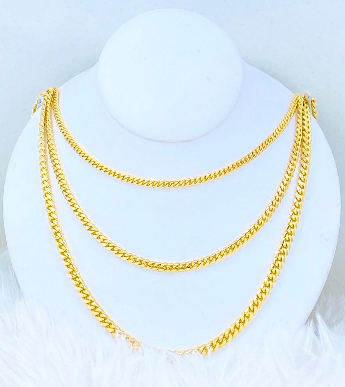 Catena Choker Uomo Miami Cuban Link 6mm – Placcata Oro 18k Su Acciaio Inox