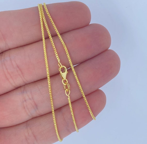 14KT ゴールドチェーンネックレスイタリア