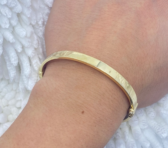 Echte armband 7 inch gouden armband - Etsy Nederland