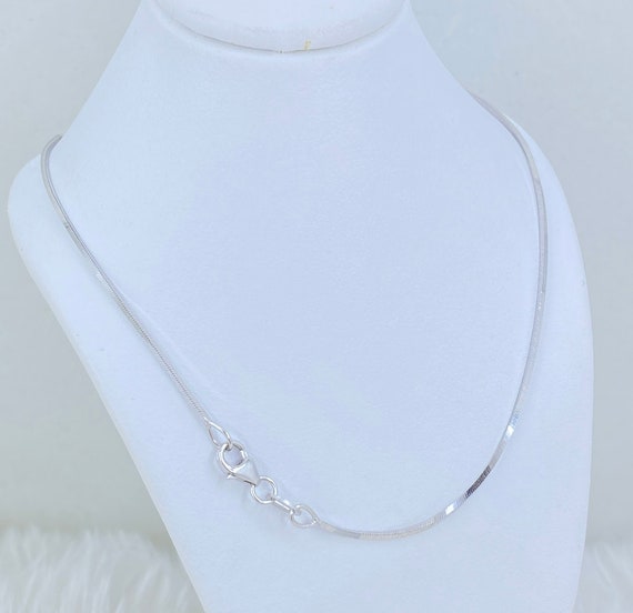 14k White Gold Snake Chain from Diamond Traces