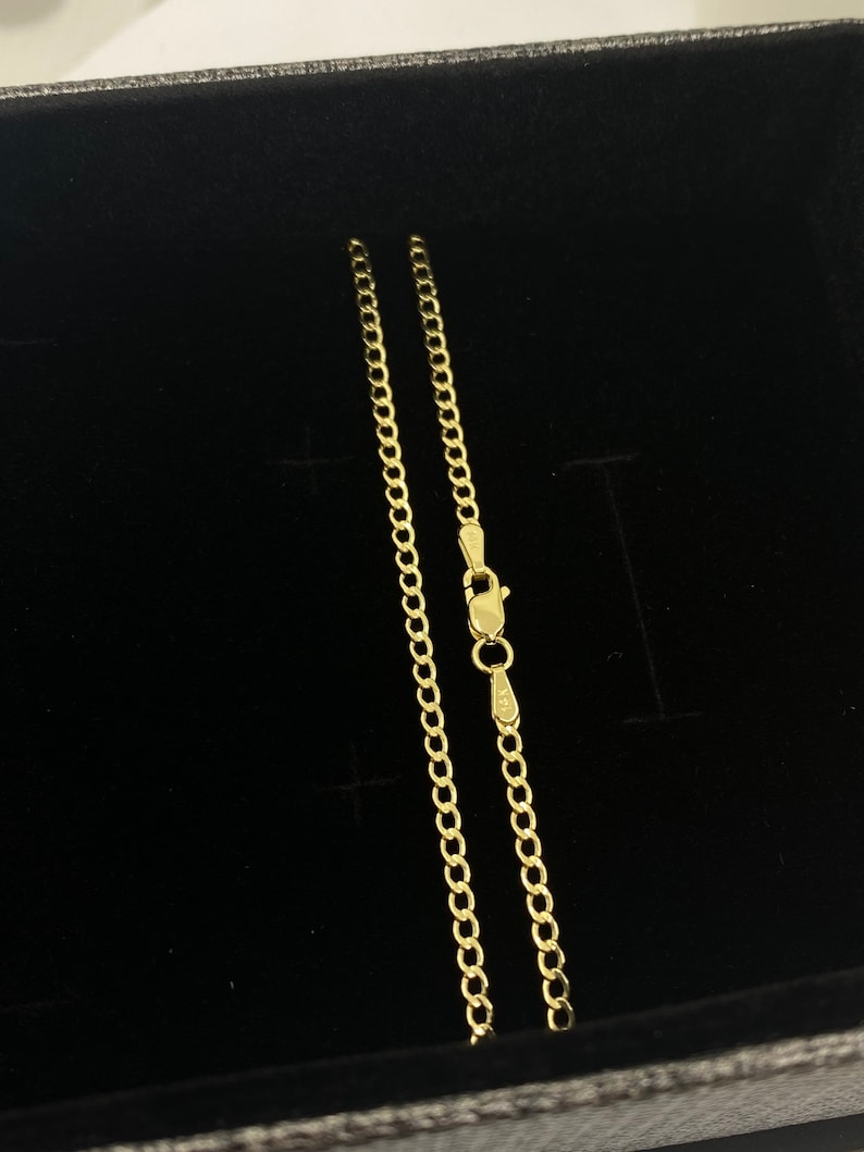 Cuban link chain 2mm Clearance