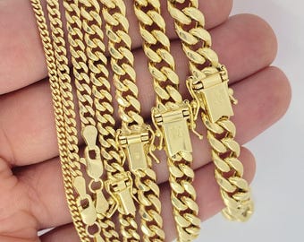 Bracciale A Maglie Cubane In Oro Giallo Massiccio 18 Carati Di Produzione Italiana 65