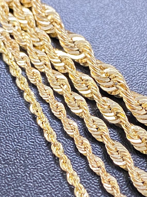 NKlaus Catena Cordoncino In Oro Giallo Massiccio 585 – Lunghezza 60 Cm – Larghezza 1,2 Mm – Peso 3,1 G - copertina