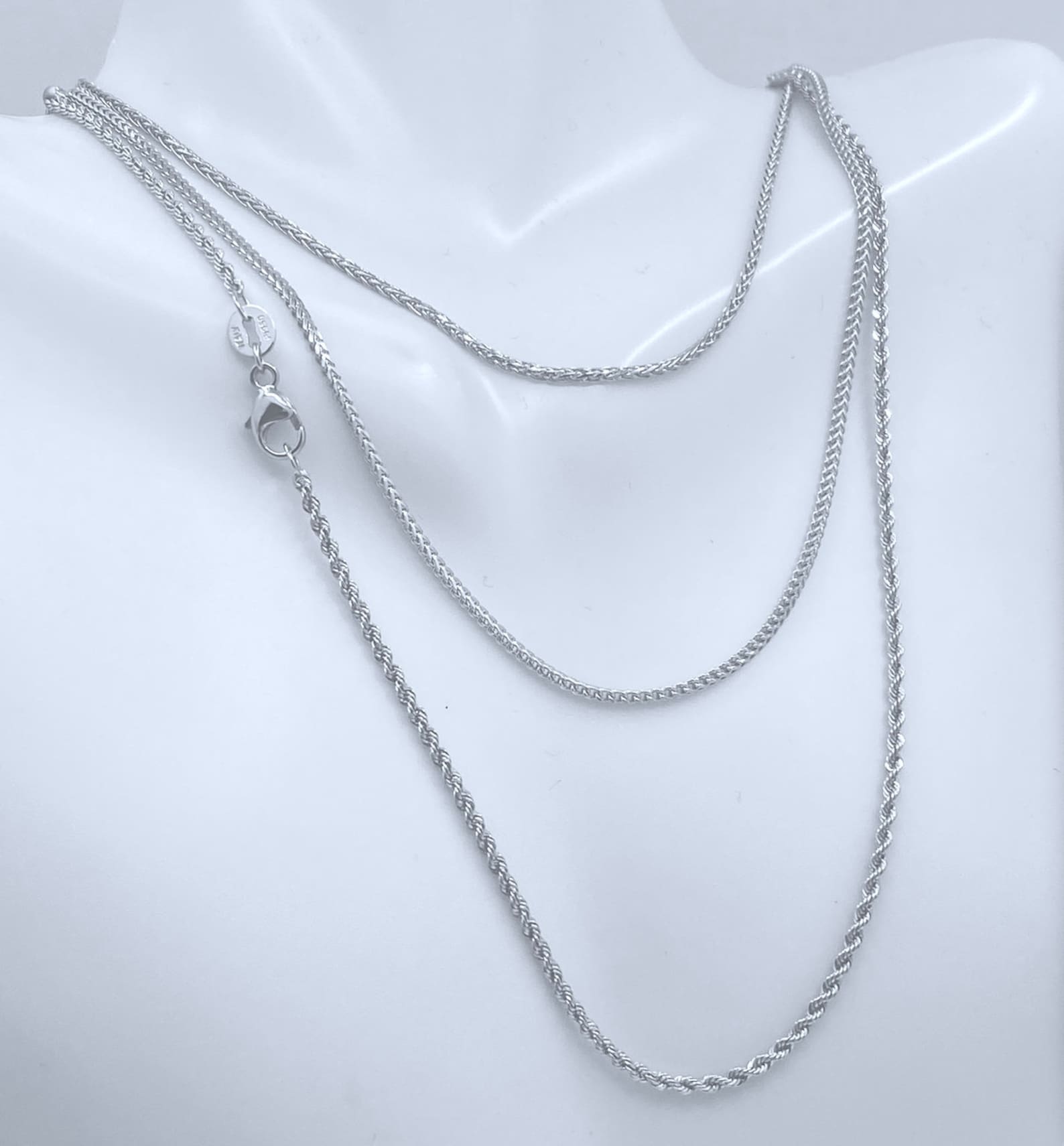 Solid Platinum Chain Genuine Solid Platinum Chain 1.5mm Etsy