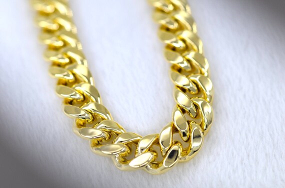 11mm 26inch Miami Cuban Chain Man Gold 
