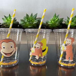 Curious George Party Cups