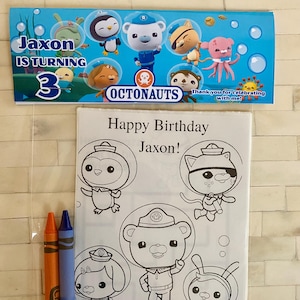 Octonauts Party Favors