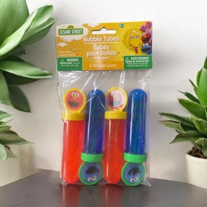 Licensed SESAME STREET bubbles