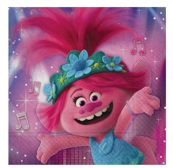 Trolls Party Plates/napkins 