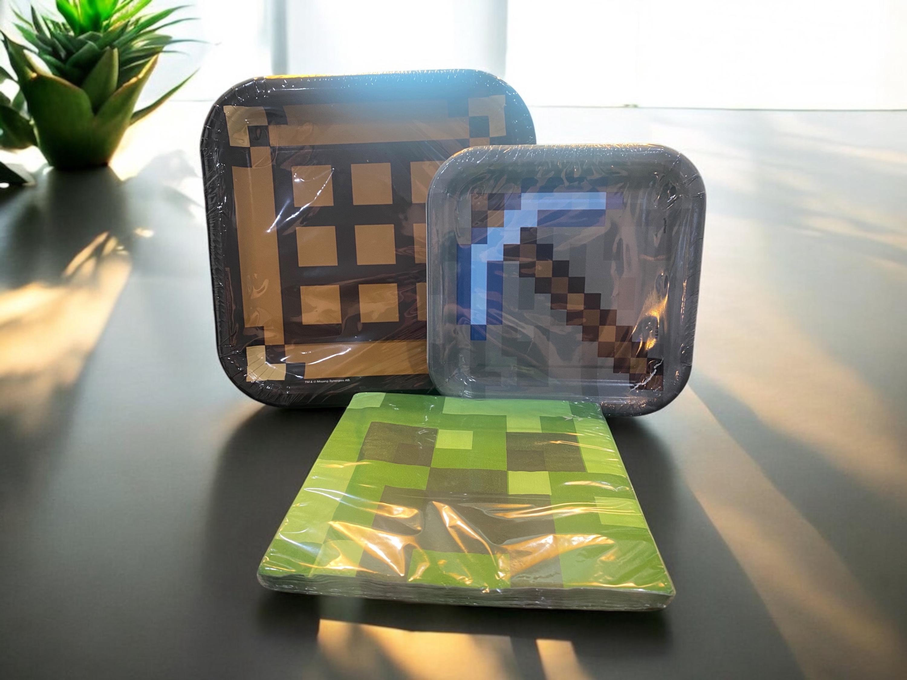 Minecraft Themed Tableware Set (Non-Licensed)