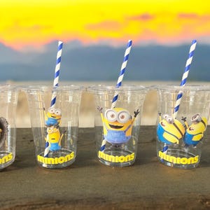 Crazy Minion Party Cups