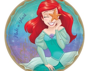Licensed Little Mermaid Party Plates/Napkins