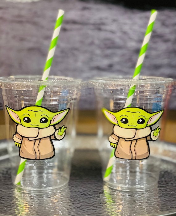 Baby Yoda Drinking Straw Star Wars Kids Birthday Party Reusable Straw  Dining Bar Straw Bendable Coffee Drink Tube Decoration - Ballons &  Accessories - AliExpress