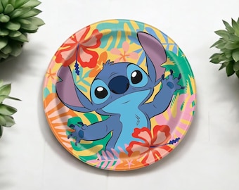 Stitch Party plates and napkins