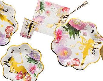 Juego de vajilla de hadas