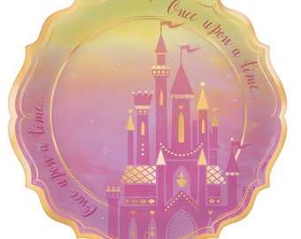 Licensed Disney Princess party Plates/ Napkins