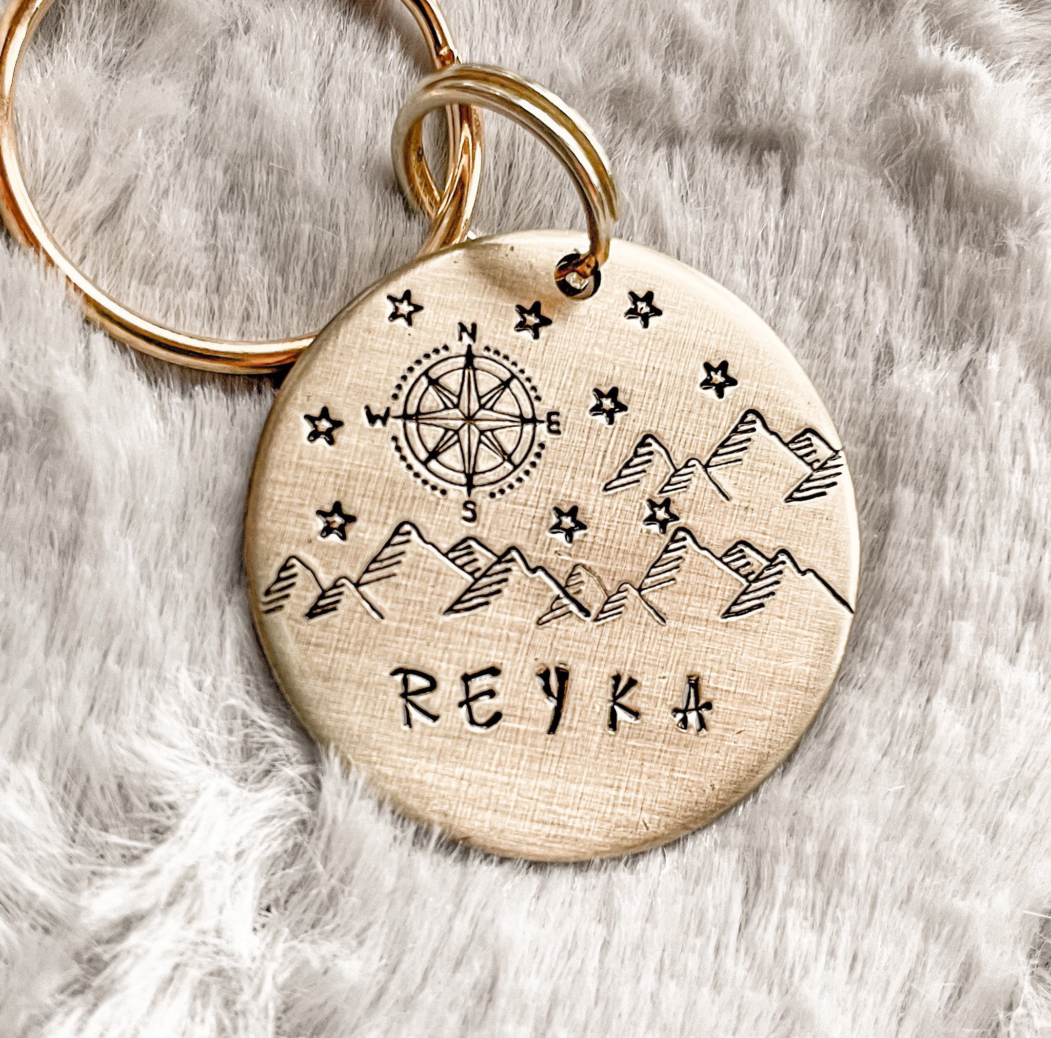 Compass Dog Tag, Dog Tags, Pet ID Tags, Adventure Dog Tag, Pet ID Tags ...