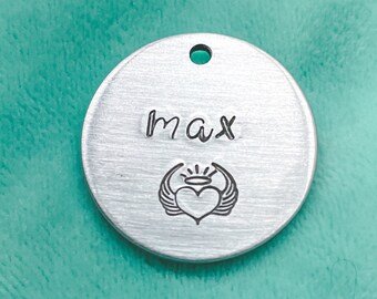 Heart Dog Tag, Angel Dog Tag, Dog Tags, Pet remembrance, In memory of dog, Custom Dog tags, Cat Tag, Pet ID Tag, Dog Tags for Dogs, Pet Tags