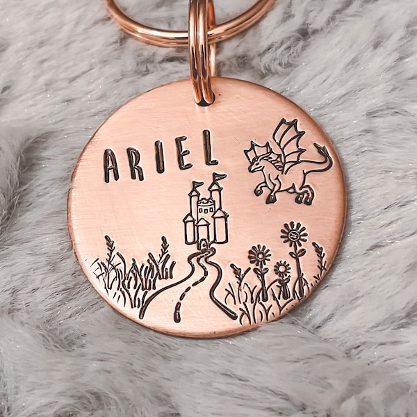 Princess Dog Tag - Etsy
