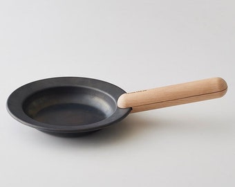 Japan Pfanne "JIU" / Koch und Essen in einem / Bratpfanne, Topf und Geschirr / Handarbeit von Handwerkern / Größe 16~24cm