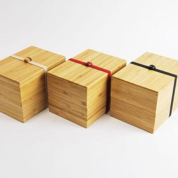 Natural Bamboo Bento Box / Japanese Lunch Box / Handmade by Craftsmen /  Made in Japan / for Gifts and Homes -  Hong Kong