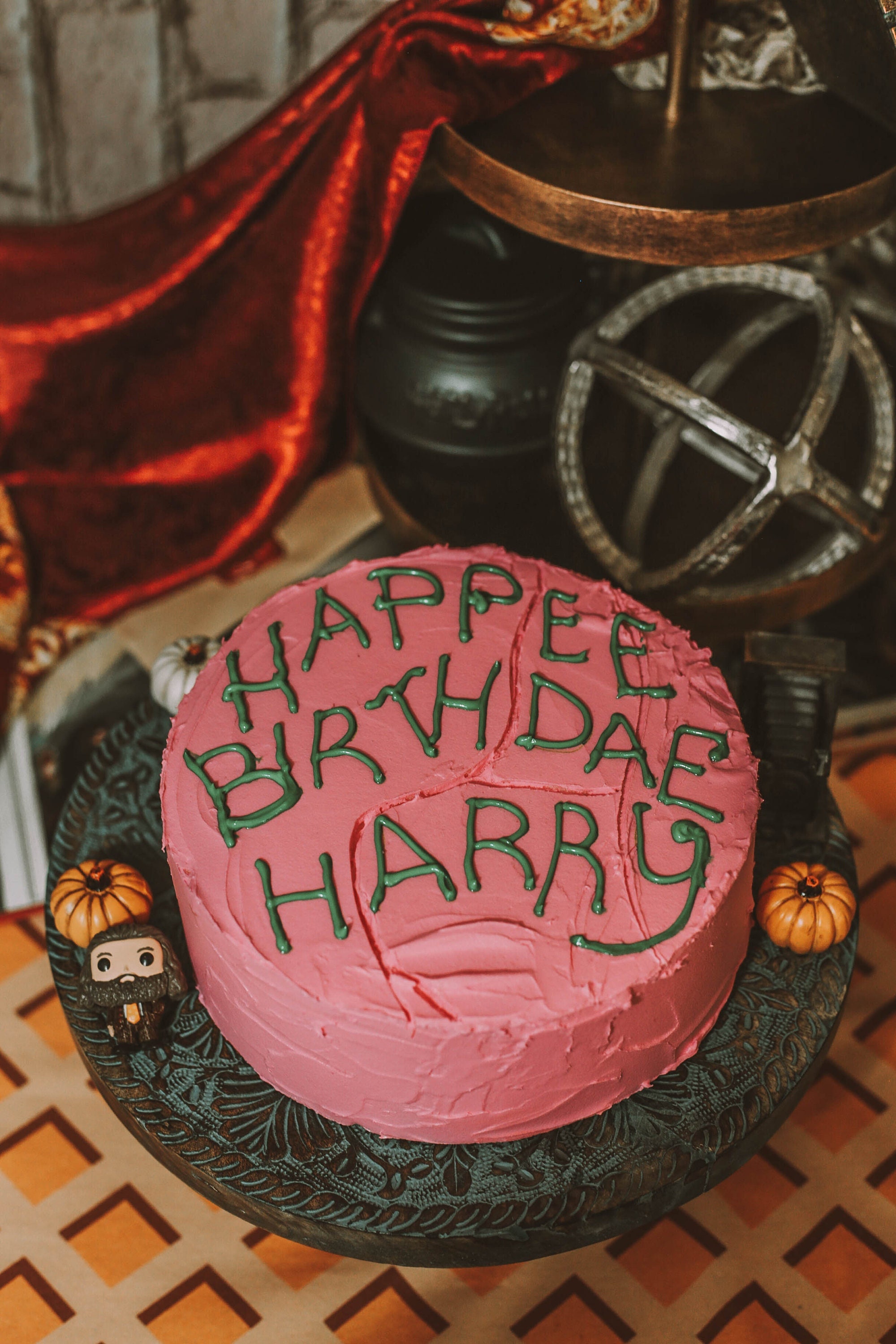 Harry Potter Happee Birthdae Cake - The Cakeroom Bakery Shop