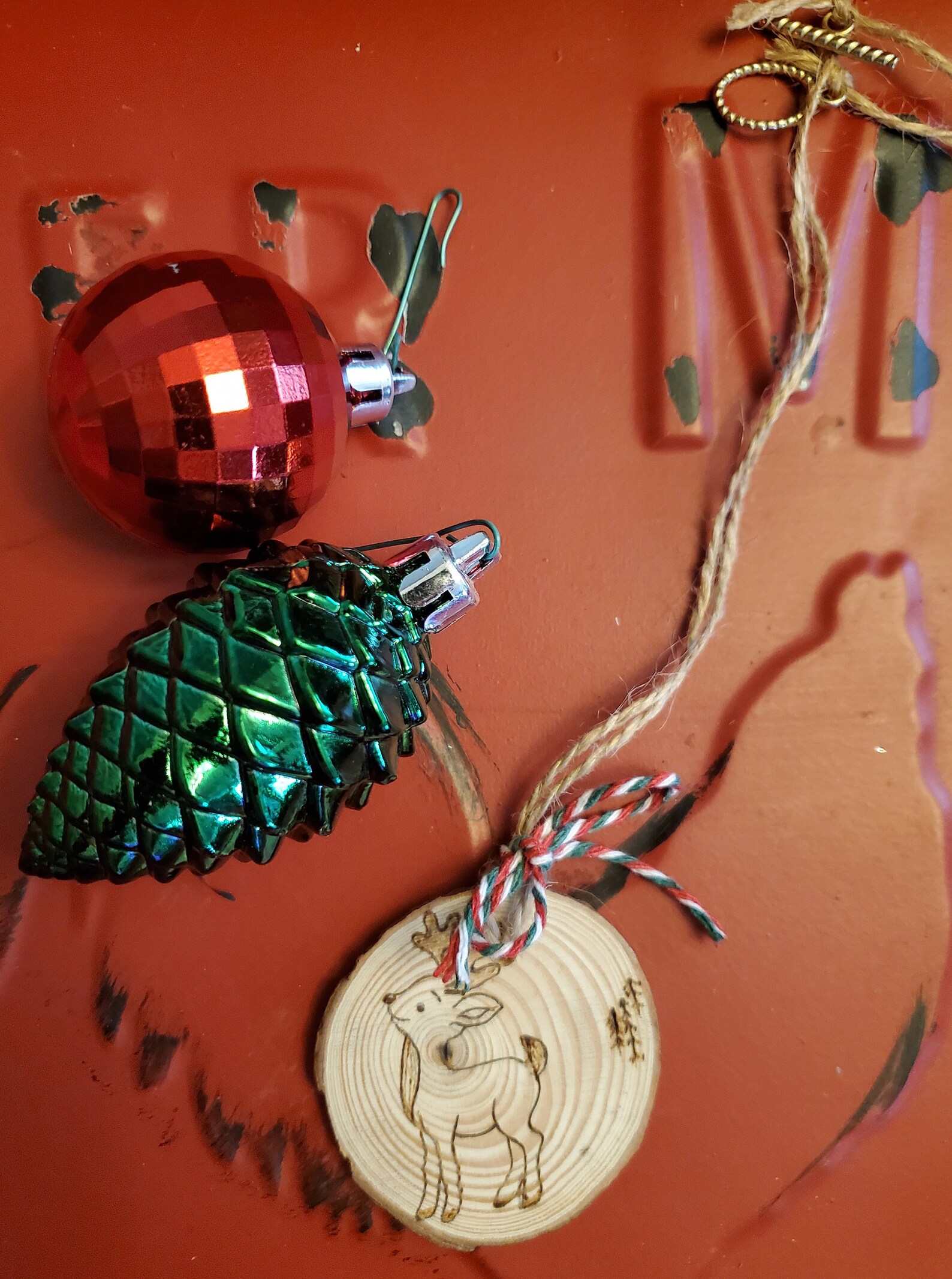 Wood Slice Christmas Ornament Hudson Bay Series Etsy