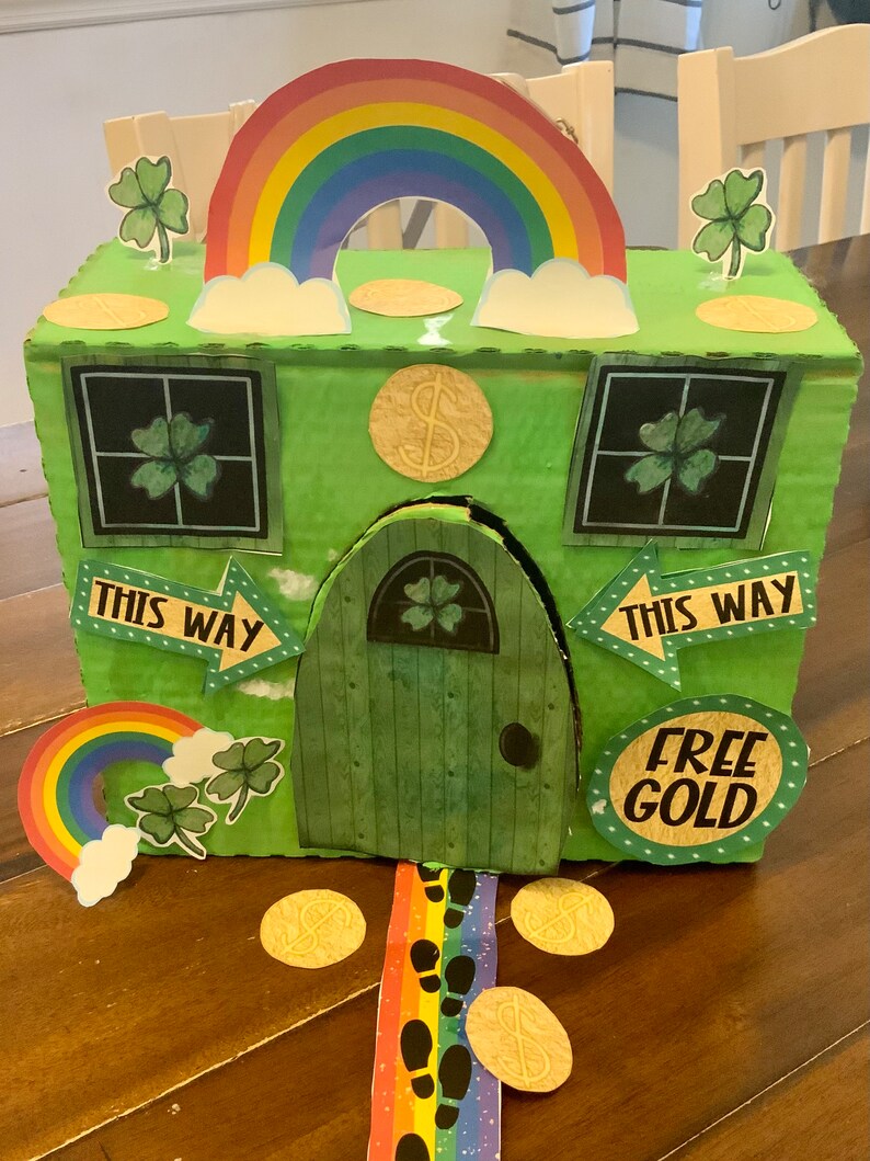 Leprechaun Trap Printable Kit Letter From Leprechaun Etsy