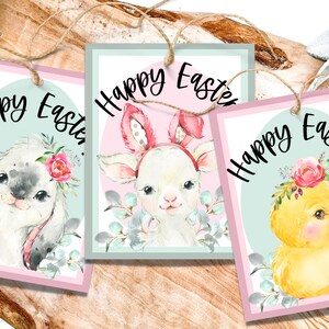 Easter gift tags