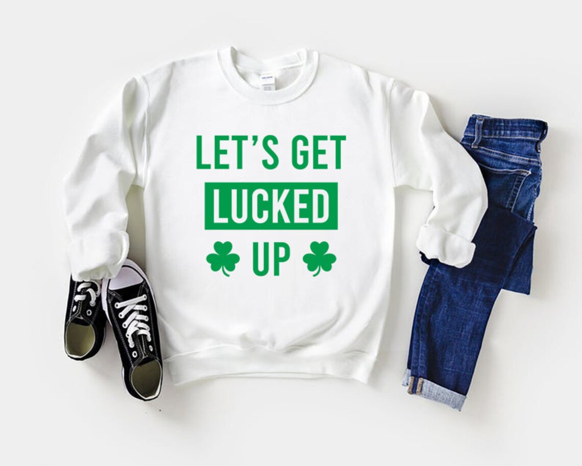 Lassen Sie uns Glück auf Shirt Glück Shirt St. Patricks Day | Etsy