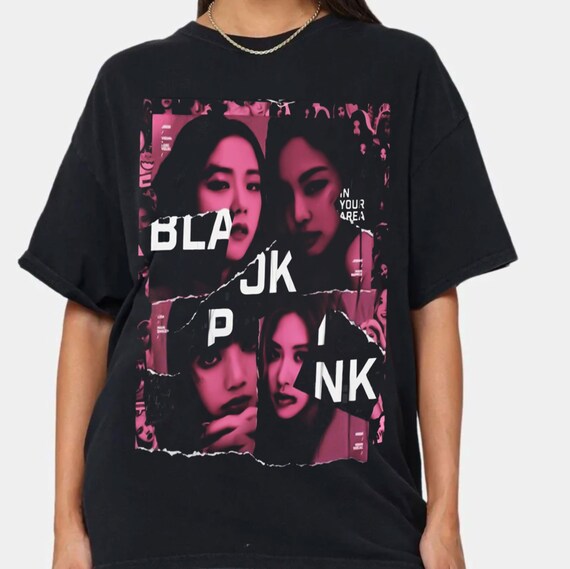 BLACKPINK Vintage Shirt Hip Hop Shirt Blackpink Kpop Shirt - Etsy
