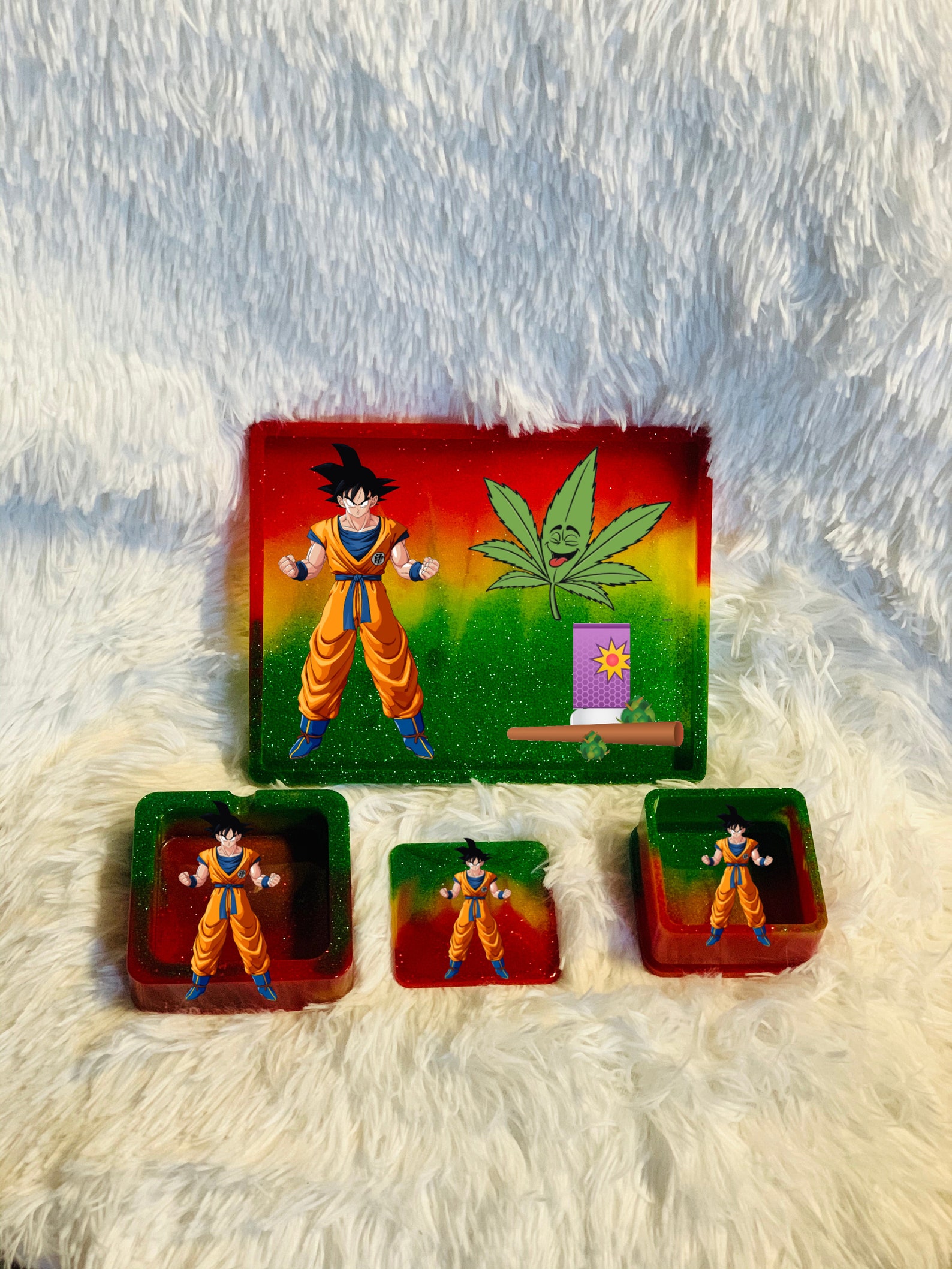 Dragonball Z rollingpersonal tray Etsy