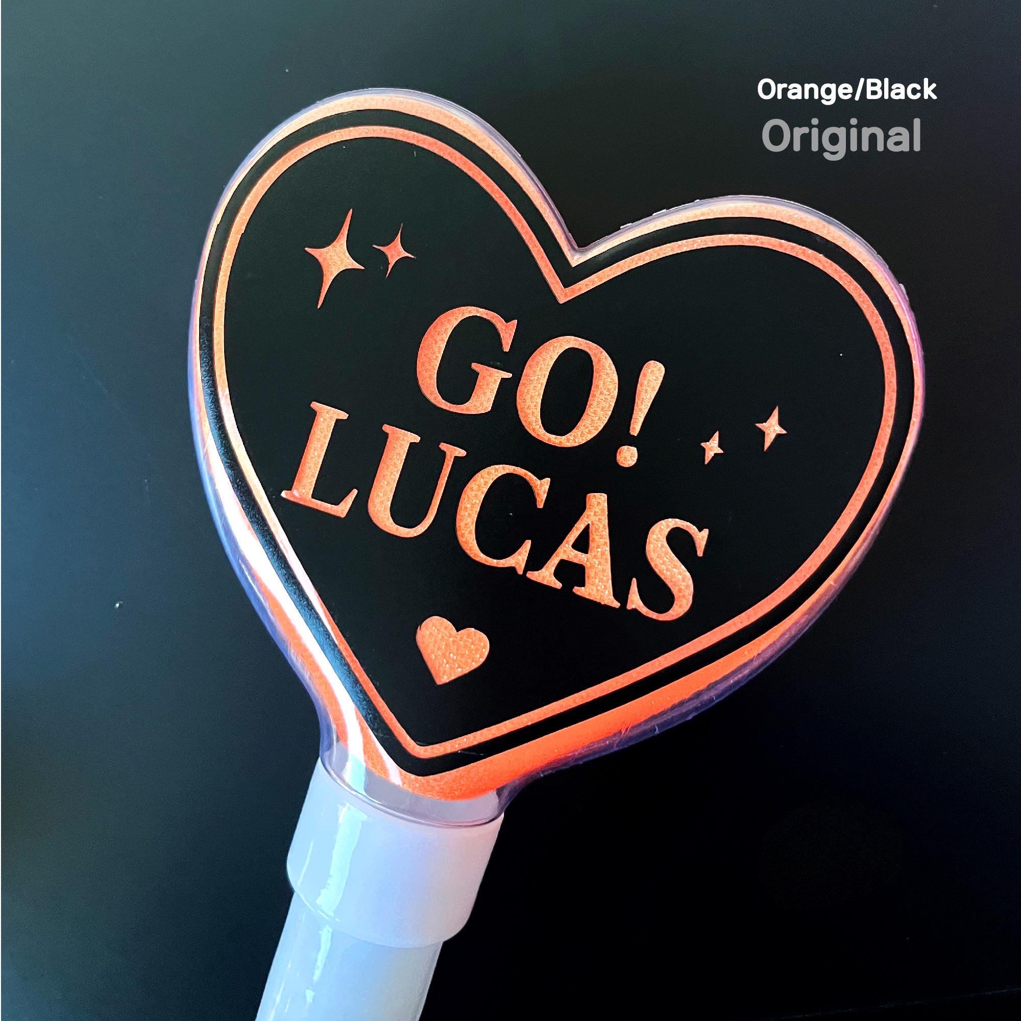 Heart KPOP LIGHT Stick | Personalized LED Sticks | Wedding
