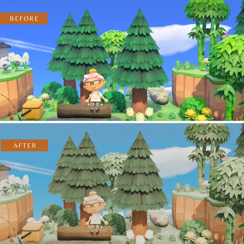 Campfire Preset Pack Animal Crossing ACNH Preset for Etsy