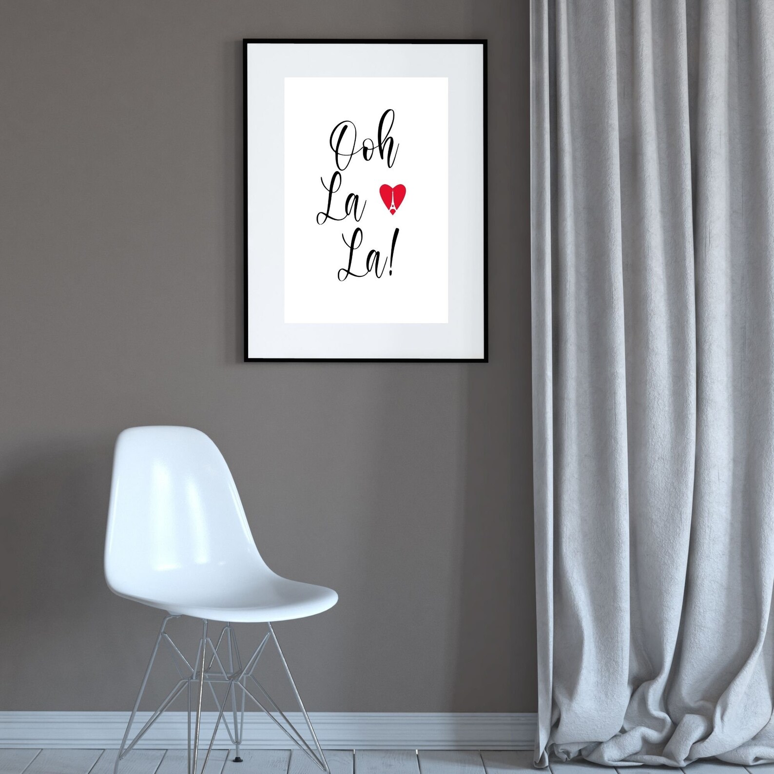 Oh La La Print Ooh La La Poster Printable Wall Art French - Etsy