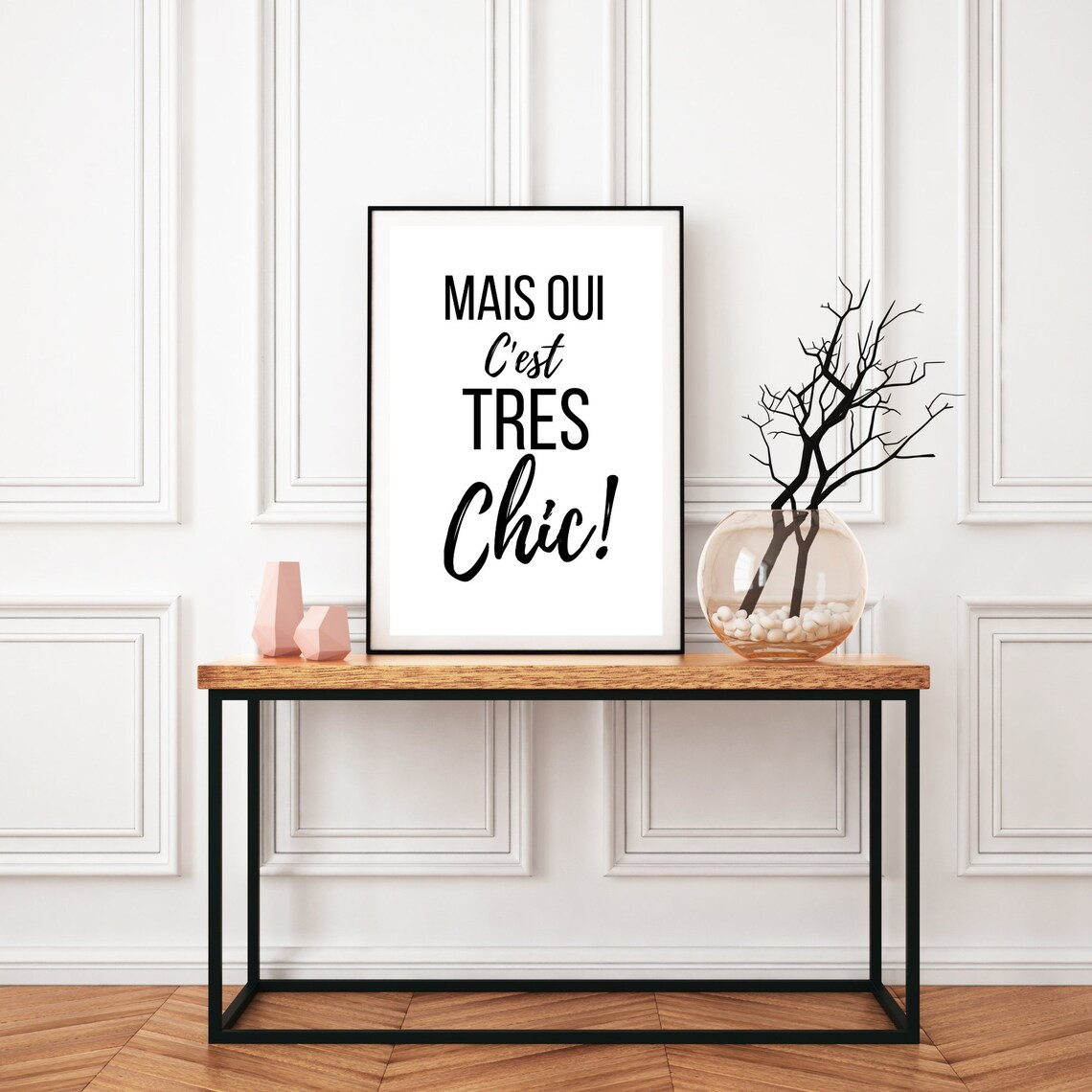 Mais Oui Mais Oui Printable French Typography Print French Etsy