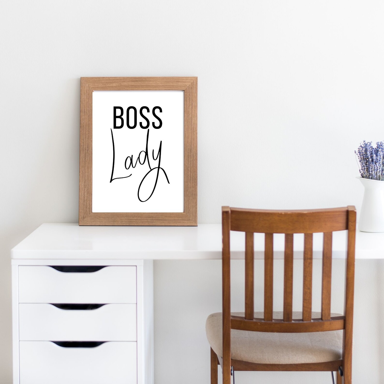 Boss Lady Printable Boss Lady Wall Art Boss Lady Wall Decor - Etsy