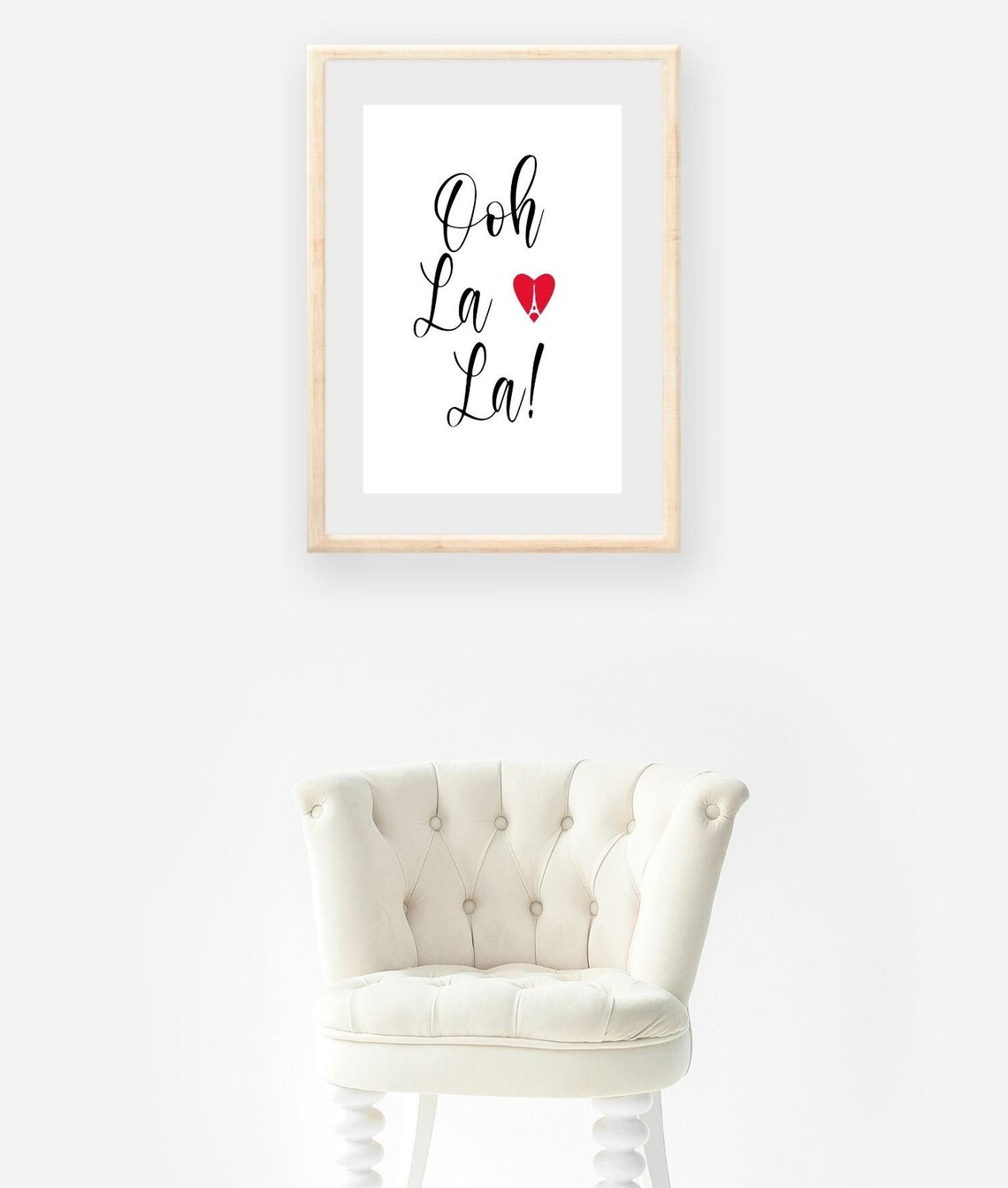 Oh La La Print Ooh La La Poster Printable Wall Art French - Etsy
