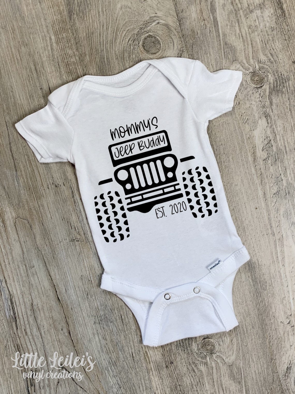 Mommy's Jeep Buddy Onesie Jeep Baby Bodysuit Jeep Buddy Etsy