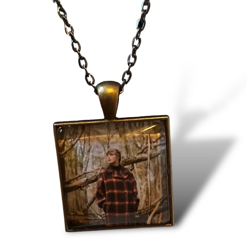 Taylor Swift Evermore Pendant Necklace Handmade Jewelry Etsy