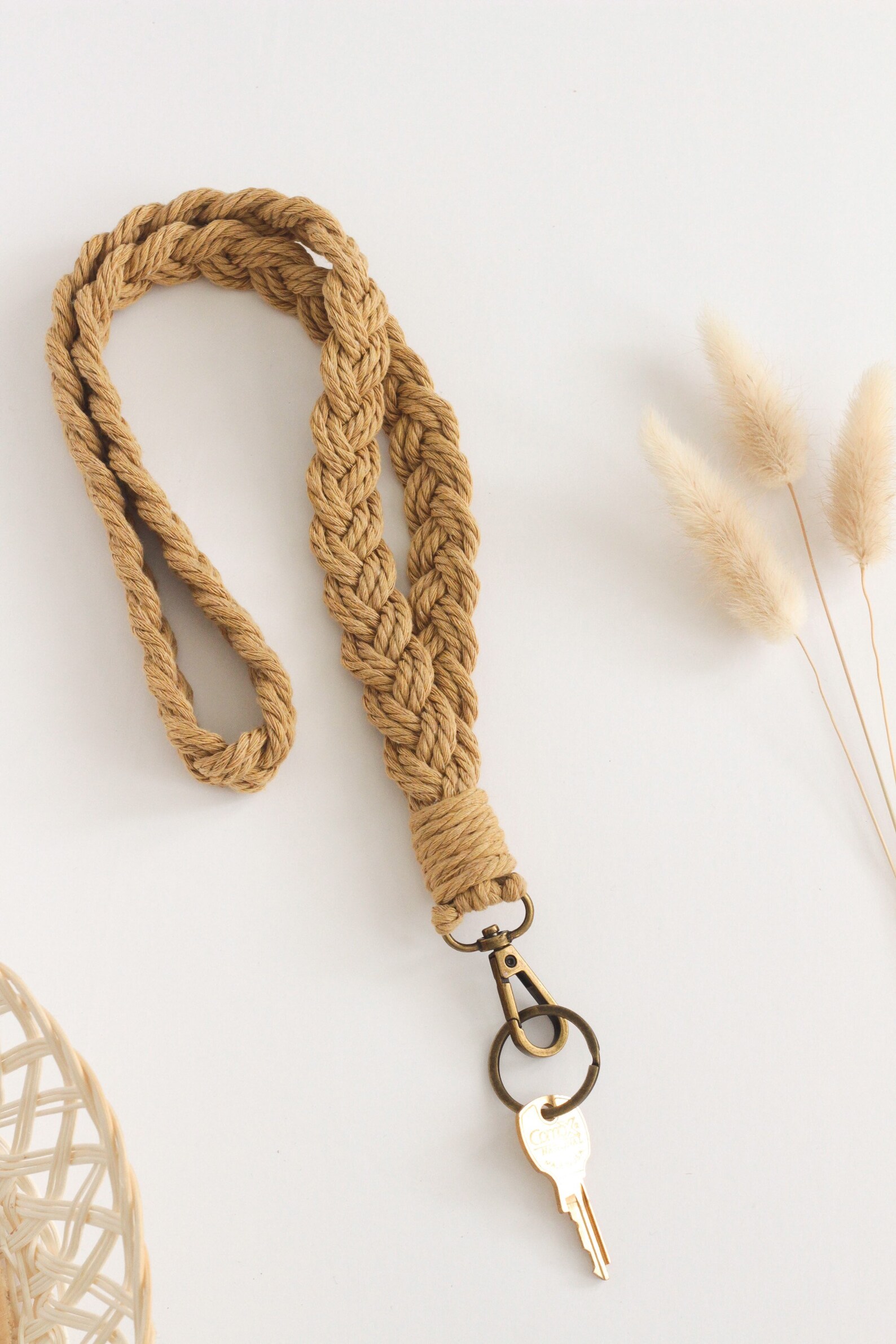 Macrame Lanyard - Etsy