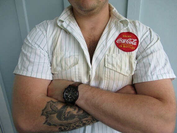 1950’s Coca-Cola Uniform Shirt // Vintage Coke //