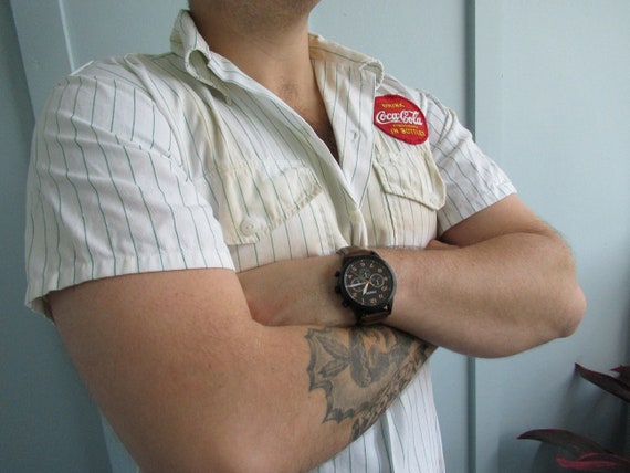1950’s Coca-Cola Uniform Shirt // Vintage Coke //