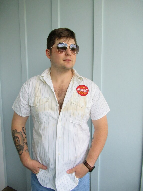 1950’s Coca-Cola Uniform Shirt // Vintage Coke //