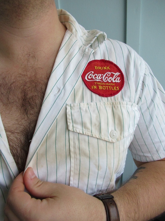 1950’s Coca-Cola Uniform Shirt // Vintage Coke //