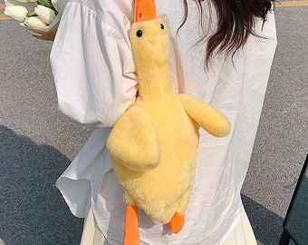 Cute duck Bag,Crossbody bags for girl, kids duck  Shape Crossbody bag-gift for kids