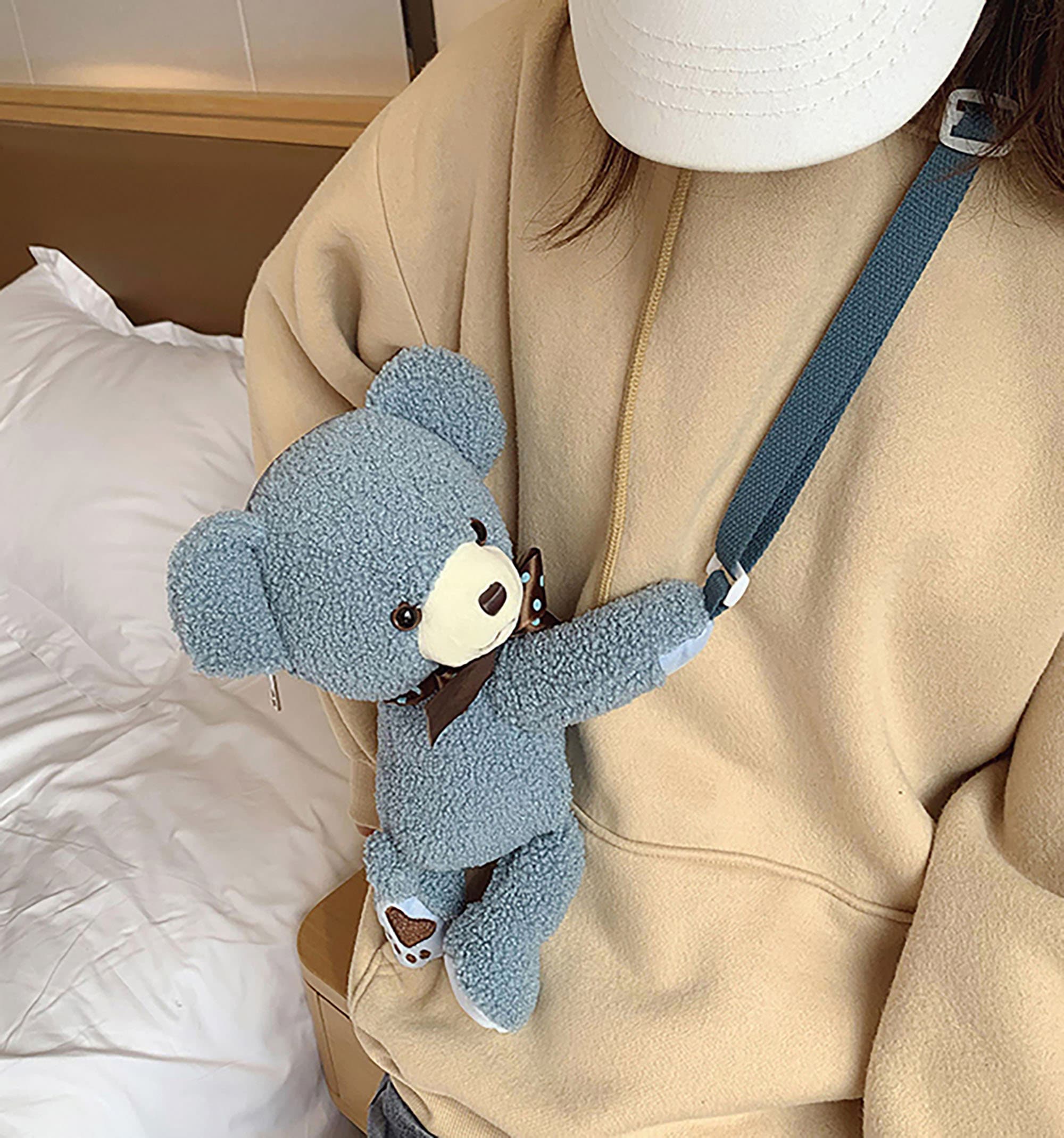 Kate Spade Wicker Teddy Bear Bag In Brown Lyst | Cute Bear Design Shoulder  Bag Wicker Kids Crossbody Bag 