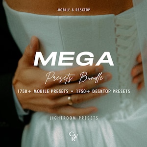 3500+ MEGA Bundle Presets - Mobile and Desktop - Lightroom Preset Bundle - Wedding, Marriage Filter